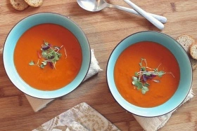 Italienische Tomatensuppe