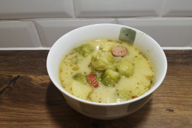 Schneller Rosenkohl Hackfleisch Eintopf