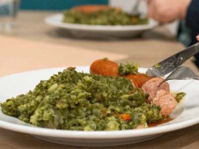 Grünkohl mit Pinkel