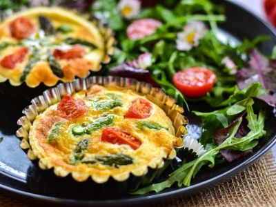 Rezept Grüne Spargel-Tarte