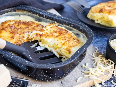 klassisches Kartoffelgratin