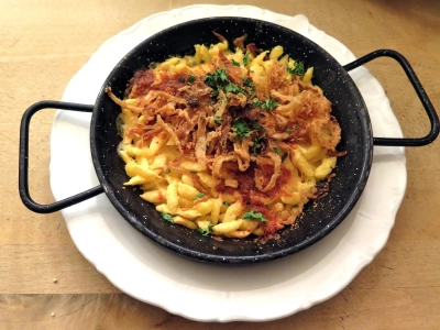 Schwäbische Käsespätzle