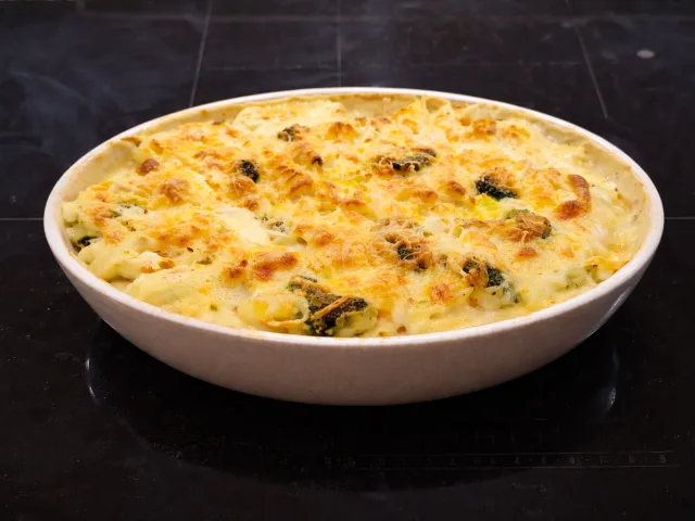 einfaches Kartoffel-Brokkoli-Gratin