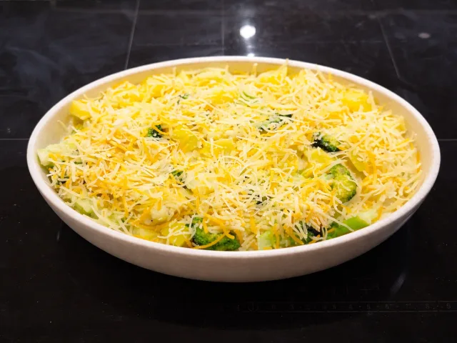 einfaches Kartoffel-Brokkoli-Gratin